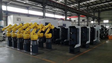 China 380V robotachtige Polijstenmachine, de Industriële Oppoetsende Machine van de Metaaloppervlakte leverancier